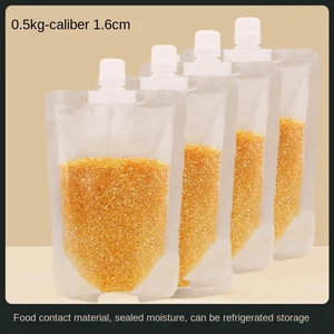 4Pcs Sealed Bags Set Grain Sugar Storage Pouch Kitchen Airtight Containers Bags Food Grade Large Diameter Sealed Pouch Household 4Pcs Sealed Bags Set Grain Sugar Storage Pouch Kitchen Airtight Containers Bags Food Grade Large Diameter Sealed Pouch Household