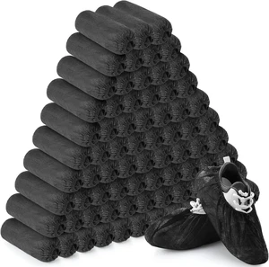Disposable Shoe Covers Non-Woven Boot & Shoe Covers Durable Non Slip Overshoes Boot Covers for Indoor Outdoor Home Floor Disposable Shoe Covers Non-Woven Boot & Shoe Covers Durable Non Slip Overshoes Boot Covers for Indoor Outdoor Home Floor