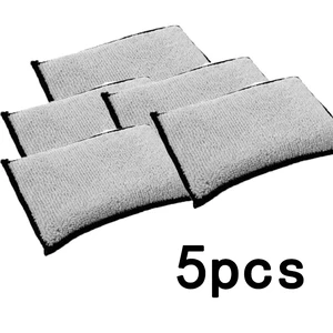 5PCS Double Side Car Interior Scrubbing Sponge for Leather Interior Car Wash Pad No Scratch Car Microfiber Scrubbing Sponge 5PCS Double Side Car Interior Scrubbing Sponge for Leather Interior Car Wash Pad No Scratch Car Microfiber Scrubbing Sponge