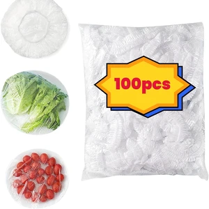 Large size 100 pieces of color food grade cling film cover disposable refrigerator, fruit and food dust cover Large size 100 pieces of color food grade cling film cover disposable refrigerator, fruit and food dust cover