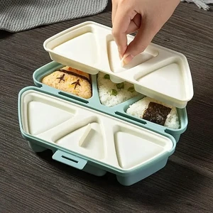 6 Grids Sushi Mould Triangle Bento Box Kitchen Party Supply Mold Tool Onigiri Rice Ball Bento Machinenori Kitchen Accessories 6 Grids Sushi Mould Triangle Bento Box Kitchen Party Supply Mold Tool Onigiri Rice Ball Bento Machinenori Kitchen Accessories