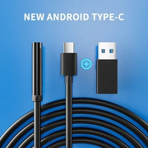 7.0MM TYPE-C Endoscope Camera IP67 Waterproof 6 LEDs Adjustable USB Android Flexible Inspection Borescope Cameras for Phone PC 7.0MM TYPE-C Endoscope Camera IP67 Waterproof 6 LEDs Adjustable USB Android Flexible Inspection Borescope Cameras for Phone PC