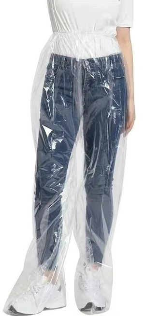 1-20pcs Disposable Raincoat Pants Portable Splash Proof Split Raincoat Outdoor Travel Drifting Cycling Feet-wrapped Rain Pants 1-20pcs Disposable Raincoat Pants Portable Splash Proof Split Raincoat Outdoor Travel Drifting Cycling Feet-wrapped Rain Pants