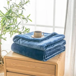 Extra Soft Flannel Blanket Thickened Nap Air Conditioning Blanket Extra Soft Flannel Blanket Thickened Nap Air Conditioning Blanket