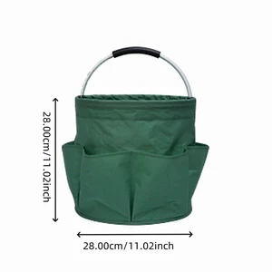 1PC Portable Storage Basket, Shopping Basket, Foldable Garden Tool Basket, Outdoor Picnic Basket, Beach Bag, Washing Bag 1PC Portable Storage Basket, Shopping Basket, Foldable Garden Tool Basket, Outdoor Picnic Basket, Beach Bag, Washing Bag