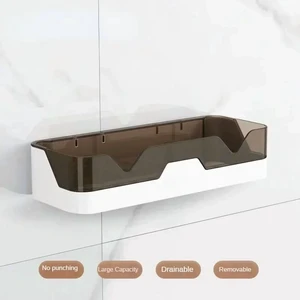 Bathroom Shelf Organizer Shower Storage Rack Black Corner Shelves Wall Mounted Aluminum Toilet Shampoo Holder No Drill Bathroom Shelf Organizer Shower Storage Rack Black Corner Shelves Wall Mounted Aluminum Toilet Shampoo Holder No Drill