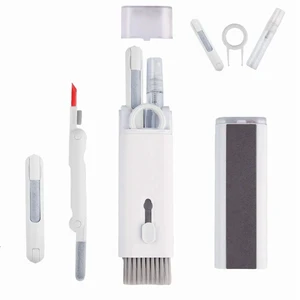 7-in-1 Computer Keyboard Cleaner Brush Kit Earphone Cleaning Pen For Headset Keyboard Cleaning Tools Cleaner Keycap Puller Kit 7-in-1 Computer Keyboard Cleaner Brush Kit Earphone Cleaning Pen For Headset Keyboard Cleaning Tools Cleaner Keycap Puller Kit