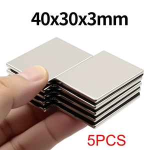 40x30x3mm Super Strong Neodymium Magnet N35 NdfeB Permanent Magnetic imanes Block Powerful Magnets Refrigerator 40x30x3mm Super Strong Neodymium Magnet N35 NdfeB Permanent Magnetic imanes Block Powerful Magnets Refrigerator