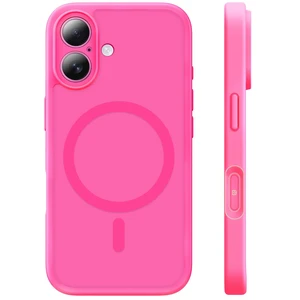 TAURI for iPhone 16 Case, Compatible with MagSafe, Hot Pink | (Full Camera Protection) Camera Control Cover Military-Grade Protection Magnetic Phone Case for 16 6.1" TAURI for iPhone 16 Case, Compatible with MagSafe, Hot Pink | (Full Camera Protection) Camera Control Cover Military-Grade Protection Magnetic Phone Case for 16 6.1"