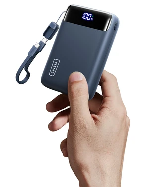 INIU Portable Charger, Smallest 20000mAh 22.5W Fast Charging Power Bank | USB-C Cable, Flight-Safe, Travel Essentials, Flashlight, Battery Pack for iPhone 18 17 16 Samsung Google, Mini Size, Blue INIU Portable Charger, Smallest 20000mAh 22.5W Fast Charging Power Bank | USB-C Cable, Flight-Safe, Travel Essentials, Flashlight, Battery Pack for iPhone 18 17 16 Samsung Google, Mini Size, Blue