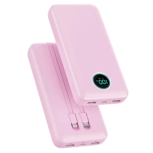 Portable Charger PowerBank 40,800mAh with Built-in Cables,25W PD Fast Charging +QC 4.0 Quick Phone Charging Power Bank, Travel Essential Charger Battery Pack for iPhone 17/16/15 Android Galaxy etc Portable Charger PowerBank 40,800mAh with Built-in Cables,25W PD Fast Charging +QC 4.0 Quick Phone Charging Power Bank, Travel Essential Charger Battery Pack for iPhone 17/16/15 Android Galaxy etc