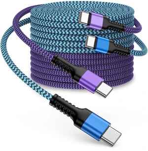 iPhone 18/17/16/15 Fast Charger Cable 10ft, Extra Long Type C Power Cord | Fast Charging for Apple iPhone 18 Pro/18 Pro Max/Duo/17/17e/17 Pro/16 Pro Max/16e/15/15Pro, iPad Pro Air Mini, Galaxy, Pixel iPhone 18/17/16/15 Fast Charger Cable 10ft, Extra Long Type C Power Cord | Fast Charging for Apple iPhone 18 Pro/18 Pro Max/Duo/17/17e/17 Pro/16 Pro Max/16e/15/15Pro, iPad Pro Air Mini, Galaxy, Pixel