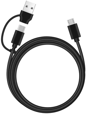 EGK 5ft Universal Micro USB Cable to USB-C/A Interface | Data & Charging for Old Android Phone, Fire TV Stick,Cameras, PS4 Controller, Xbox One X S, Roku Streaming Stick and More EGK 5ft Universal Micro USB Cable to USB-C/A Interface | Data & Charging for Old Android Phone, Fire TV Stick,Cameras, PS4 Controller, Xbox One X S, Roku Streaming Stick and More