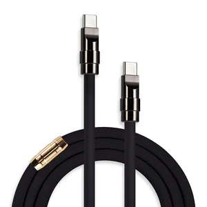 chubbycable 240W Silicone USB C to C Charging Cable, Gold Plus, 6.6FT | For iPhone 18/17/16/15 Series, MacBook Pro/Air, iPad, Galaxy S26/S25/S24, Pixel, All Black 6mm Thick Type C Charger Cord chubbycable 240W Silicone USB C to C Charging Cable, Gold Plus, 6.6FT | For iPhone 18/17/16/15 Series, MacBook Pro/Air, iPad, Galaxy S26/S25/S24, Pixel, All Black 6mm Thick Type C Charger Cord