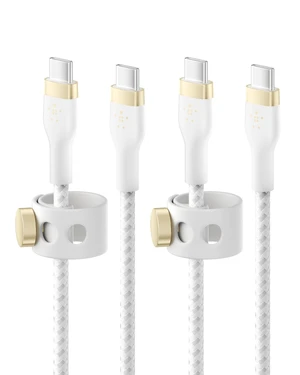 Belkin USB C to USB C Braided Cable 2 Pack, 6.6ft Fast iPhone Charger Cord | tangle-free braided cord, iPhone 17/16, Samsung Galaxy S25, Pixel 9, MacBook, iPad Pro, Nintendo Switch 2, travel essential Belkin USB C to USB C Braided Cable 2 Pack, 6.6ft Fast iPhone Charger Cord | tangle-free braided cord, iPhone 17/16, Samsung Galaxy S25, Pixel 9, MacBook, iPad Pro, Nintendo Switch 2, travel essential