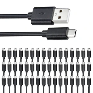 Smays USB C Cable Bulk 50-Pack, Type C Charger Cord 3.3ft Multipack Smays USB C Cable Bulk 50-Pack, Type C Charger Cord 3.3ft Multipack