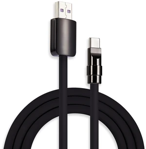 chubbycable 120W USB A to C Charging Cable, Metallic Glossy Black, 13.1FT | For iPhone 18/17/16/15 Series, MacBook Pro/Air, iPad, Galaxy S26/S25/S24, Pixel, All Black 6mm Thick Type C Charger Cord chubbycable 120W USB A to C Charging Cable, Metallic Glossy Black, 13.1FT | For iPhone 18/17/16/15 Series, MacBook Pro/Air, iPad, Galaxy S26/S25/S24, Pixel, All Black 6mm Thick Type C Charger Cord