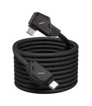 Aulumu M07 240W USB-C to USB-C Carbon Fiber Cable | USB 3.1 Gen2 10Gbps | 4K@60Hz Video Output Fast Charging | for iPhone 18/17/16/15 Pro Max, NVMe SSD, S25/S24/S23 Ultra, MacBook Pro -Black 6.6FT Aulumu M07 240W USB-C to USB-C Carbon Fiber Cable | USB 3.1 Gen2 10Gbps | 4K@60Hz Video Output Fast Charging | for iPhone 18/17/16/15 Pro Max, NVMe SSD, S25/S24/S23 Ultra, MacBook Pro -Black 6.6FT