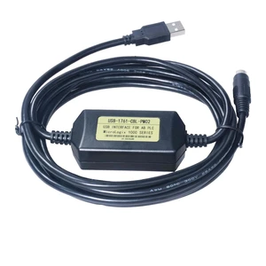 Avanexpress PLC Micrologix Cable USB Interface Compatible PLC Micrologix 1000, 1200, 1400 Series with USB-1761-CBL-PM02 8 Pin Round Aapater Avanexpress PLC Micrologix Cable USB Interface Compatible PLC Micrologix 1000, 1200, 1400 Series with USB-1761-CBL-PM02 8 Pin Round Aapater