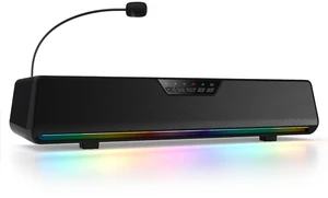 ottosing Computer Speakers with Detachable Microphone, Bluetooth 5.4 Surround Sound Bar for PC Gaming, RGB Lighting USB Powered Desktop Speakers for Laptop, Tablet, Monitor ottosing Computer Speakers with Detachable Microphone, Bluetooth 5.4 Surround Sound Bar for PC Gaming, RGB Lighting USB Powered Desktop Speakers for Laptop, Tablet, Monitor