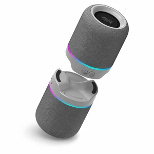 ADX Desktop Wireless Speakers, Detachable, Gray | Detachable true stereo Bluetooth 5.3 speakers, dual 52mm drivers, 3-6 hour battery, cordless. Ideal for desktop & laptops ADX Desktop Wireless Speakers, Detachable, Gray | Detachable true stereo Bluetooth 5.3 speakers, dual 52mm drivers, 3-6 hour battery, cordless. Ideal for desktop & laptops