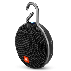 JBL Clip 3, Black - Waterproof, Durable & Portable Bluetooth Speaker - Up to 10 Hours of Play - Includes Noise-Cancelling Speakerphone & Wireless Streaming JBL Clip 3, Black - Waterproof, Durable & Portable Bluetooth Speaker - Up to 10 Hours of Play - Includes Noise-Cancelling Speakerphone & Wireless Streaming