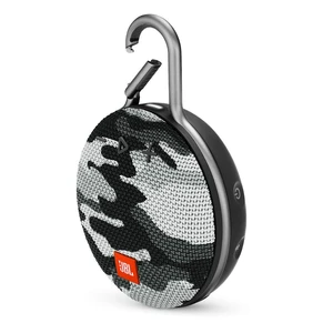 JBL Clip 3, Black Camo - Waterproof, Durable & Portable Bluetooth Speaker - Up to 10 Hours of Play - Includes Noise-Cancelling Speakerphone & Wireless Streaming JBL Clip 3, Black Camo - Waterproof, Durable & Portable Bluetooth Speaker - Up to 10 Hours of Play - Includes Noise-Cancelling Speakerphone & Wireless Streaming