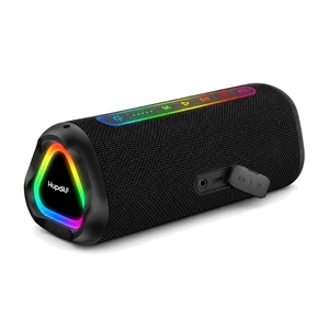Hupoaf Portable Bluetooth Speaker, 30W Peak, Magnetic Mount, IPX7, 24H | Magnetic Golf Cart Speaker with Bluetooth 5.4, TWS Stereo, RGB Lights; for Camping, Backyard Parties and Garages Hupoaf Portable Bluetooth Speaker, 30W Peak, Magnetic Mount, IPX7, 24H | Magnetic Golf Cart Speaker with Bluetooth 5.4, TWS Stereo, RGB Lights; for Camping, Backyard Parties and Garages