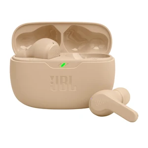 JBL Vibe Beam - True Wireless Earbuds - Beige | JBL Deep Bass Sound, Comfortable fit, Up to 32 8h 24h total hours of battery life with speed charging JBL Vibe Beam - True Wireless Earbuds - Beige | JBL Deep Bass Sound, Comfortable fit, Up to 32 8h 24h total hours of battery life with speed charging