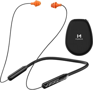 MIPEACE Work Headphones, Bluetooth Earplug Headphones for Ear Protection | OSHA-Compliant Bluetooth Neckband Headphones for Long Shifts,29dB Noise Reduction,20H+ Battery & IPX6 Sweat Resistant-Orange MIPEACE Work Headphones, Bluetooth Earplug Headphones for Ear Protection | OSHA-Compliant Bluetooth Neckband Headphones for Long Shifts,29dB Noise Reduction,20H+ Battery & IPX6 Sweat Resistant-Orange