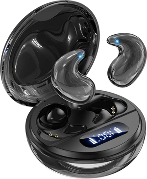 Sleep Earbuds for Side Sleepers, Hidden Flat Wireless Sleep Headphones | White Noise Sleep Earbuds Without LED Lights, 3g Ultra-Flat Bluetooth Headphones for Side Sleepers, Travel, Naps & Meditation Sleep Earbuds for Side Sleepers, Hidden Flat Wireless Sleep Headphones | White Noise Sleep Earbuds Without LED Lights, 3g Ultra-Flat Bluetooth Headphones for Side Sleepers, Travel, Naps & Meditation
