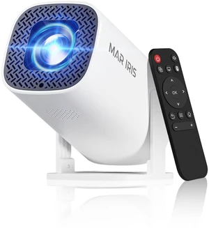 Mini Portable Projector with WiFi Bluetooth, Builtin Android 14 Apps | 180° Rotatable ElectricFocus 1080P Projector for Bedroom & Outdoor Camping,TV Stick,iPad,PS5,Laptop,HDMI,USB Mini Portable Projector with WiFi Bluetooth, Builtin Android 14 Apps | 180° Rotatable ElectricFocus 1080P Projector for Bedroom & Outdoor Camping,TV Stick,iPad,PS5,Laptop,HDMI,USB
