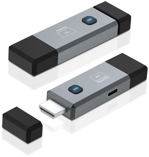 FWOOPS Wireless HDMI Transmitter and Receiver Kit, 1080P | Plug and play wireless HDMI kit for laptops, projectors, TVs, meetings, classrooms, and home entertainment. FWOOPS Wireless HDMI Transmitter and Receiver Kit, 1080P | Plug and play wireless HDMI kit for laptops, projectors, TVs, meetings, classrooms, and home entertainment.
