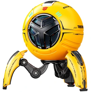 Transformers TF-Y17Pro Mecha Bluetooth TWS Speaker, 10W Hi-Fi 57mm Driver, Portable RGB Speaker with Detachable Foldable Tri-Pedal Stand, 2000mAh, Gaming Desk Décor Autobots (Bumblebee Yellow) Transformers TF-Y17Pro Mecha Bluetooth TWS Speaker, 10W Hi-Fi 57mm Driver, Portable RGB Speaker with Detachable Foldable Tri-Pedal Stand, 2000mAh, Gaming Desk Décor Autobots (Bumblebee Yellow)