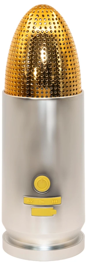 Catastrophic Industries Bullet Bluetooth Speaker | Portable Wireless Speaker, TWS Pairing, 70ft Range | IPX5 Waterproof, Rugged Outdoor Design, USB-C Fast Charging, 810Hr Battery Life (Silver) Catastrophic Industries Bullet Bluetooth Speaker | Portable Wireless Speaker, TWS Pairing, 70ft Range | IPX5 Waterproof, Rugged Outdoor Design, USB-C Fast Charging, 810Hr Battery Life (Silver)