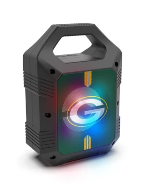 SOAR NFL ShockBox XL LED Wireless Bluetooth Speaker, Green Bay Packers SOAR NFL ShockBox XL LED Wireless Bluetooth Speaker, Green Bay Packers