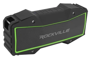 Rockville Rock Everywhere Black Portable Bluetooth Speaker IPX6 Waterproof | TWS Wireless Stereo Link, 15W RMS, 3.5mm Aux / TF Card, USB Charging, Built-in Mic, 47-Hour Battery, Bar Mount Included Rockville Rock Everywhere Black Portable Bluetooth Speaker IPX6 Waterproof | TWS Wireless Stereo Link, 15W RMS, 3.5mm Aux / TF Card, USB Charging, Built-in Mic, 47-Hour Battery, Bar Mount Included