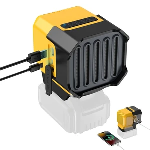 SurgeSonic Bluetooth Speaker Compatible for Dewalt 20V Battery,Wireless Speaker with USB-A/C Charging, for Outdoor Jobsites Party Garage Camping(Battery not Included) SurgeSonic Bluetooth Speaker Compatible for Dewalt 20V Battery,Wireless Speaker with USB-A/C Charging, for Outdoor Jobsites Party Garage Camping(Battery not Included)