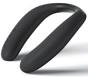 Smalody Wireless Neckband Bluetooth Speaker Mic | Wearable Bluetooth neckband speaker with theater surround sound and built-in mic. Lightweight design for outdoor sports. Smalody Wireless Neckband Bluetooth Speaker Mic | Wearable Bluetooth neckband speaker with theater surround sound and built-in mic. Lightweight design for outdoor sports.