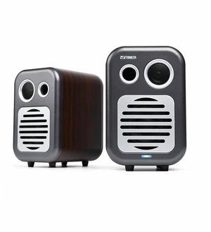 36W Powered Bookshelf Speakers with Bluetooth, Solid Wood | 3-Inch Midwoofers / Silk Dome Tweeters / Optical, USB, RCA & Coaxial Inputs / Bass & Treble Control / Subwoofer Out 36W Powered Bookshelf Speakers with Bluetooth, Solid Wood | 3-Inch Midwoofers / Silk Dome Tweeters / Optical, USB, RCA & Coaxial Inputs / Bass & Treble Control / Subwoofer Out