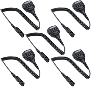 Commountain Speaker Mic for Motorola Radio R5, XPR 3500e, XPR 3300e, 5 Pack | Shoulder Microphone with Clear Audio, Rugged & Reliable Build, Reinforced Cable, Swivel Clip Commountain Speaker Mic for Motorola Radio R5, XPR 3500e, XPR 3300e, 5 Pack | Shoulder Microphone with Clear Audio, Rugged & Reliable Build, Reinforced Cable, Swivel Clip