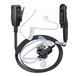 YNIBST Walkie Talkie Surveillance Earpiece with PTT Mic for Motorola R7 | Security Headset with Extra Replacement Acoustic Coil Tube for MXP600 ION APX N70 N50 N30 YNIBST Walkie Talkie Surveillance Earpiece with PTT Mic for Motorola R7 | Security Headset with Extra Replacement Acoustic Coil Tube for MXP600 ION APX N70 N50 N30
