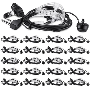 Leumoi 60 Pack Walkie Talkies Earpiece with Mic Radio | 2 Pin Acoustic Tube Headset Earpiece Compatible with Baofeng Uv-5r Retevis H-777 Rt1 Rt21 Rt22 Arcshell Ar-5 2 Way Radio Leumoi 60 Pack Walkie Talkies Earpiece with Mic Radio | 2 Pin Acoustic Tube Headset Earpiece Compatible with Baofeng Uv-5r Retevis H-777 Rt1 Rt21 Rt22 Arcshell Ar-5 2 Way Radio