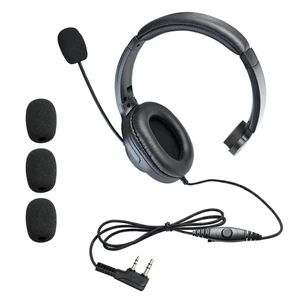 stdgove Walkie Talkie Over The Ear Headset Noise Reduction Earmuff Headphone Earpiece Ptt Boom Mic for Baofeng Retevis Sancom Kenwood uv5r uv 5r uv-5r rt21 rt22 2 Pin Radio(Big Earmuff Single Ear) stdgove Walkie Talkie Over The Ear Headset Noise Reduction Earmuff Headphone Earpiece Ptt Boom Mic for Baofeng Retevis Sancom Kenwood uv5r uv 5r uv-5r rt21 rt22 2 Pin Radio(Big Earmuff Single Ear)