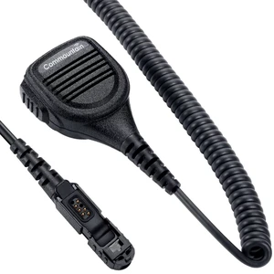 commountain Speaker Mic for Motorola Radios R5, XPR 3500e, XPR 3300e | Shoulder Microphone with Clear Audio, Rugged & Reliable Build, Reinforced Cable, Swivel Clip commountain Speaker Mic for Motorola Radios R5, XPR 3500e, XPR 3300e | Shoulder Microphone with Clear Audio, Rugged & Reliable Build, Reinforced Cable, Swivel Clip