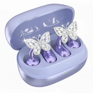 xzqioue Clip On Earbuds Jewelry, Open Ear Headphones Wireless Bluetooth Earring Clip-On Headphones, Fit Ears Cuff Headphones for Women, Jewelry Earring Earbuds for Work, Run & Sleep xzqioue Clip On Earbuds Jewelry, Open Ear Headphones Wireless Bluetooth Earring Clip-On Headphones, Fit Ears Cuff Headphones for Women, Jewelry Earring Earbuds for Work, Run & Sleep