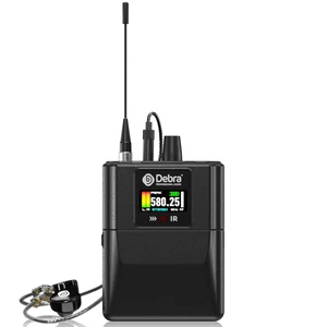 Debra M-PROI Wireless in-Ear Monitor System with Auto Frequency Scan, Stereo/Mono Mode, 80m Range, Bluetooth, and IR Sync for Stage, Studio, Live Performance (Only 1 Bodypack) Debra M-PROI Wireless in-Ear Monitor System with Auto Frequency Scan, Stereo/Mono Mode, 80m Range, Bluetooth, and IR Sync for Stage, Studio, Live Performance (Only 1 Bodypack)