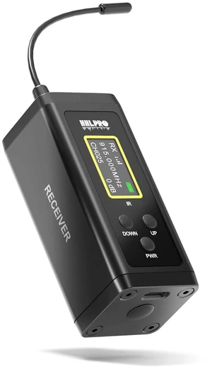 HHLPRO Wireless in Ear Monitor System F10P Receiver Only, 902-927MHz | UHF, 300ft Range, 50 Channels, Auto-Scan, Low Latency, Beltpack Receiver for Church, Rehearsal, Live Performance, Gigs, FR1 HHLPRO Wireless in Ear Monitor System F10P Receiver Only, 902-927MHz | UHF, 300ft Range, 50 Channels, Auto-Scan, Low Latency, Beltpack Receiver for Church, Rehearsal, Live Performance, Gigs, FR1