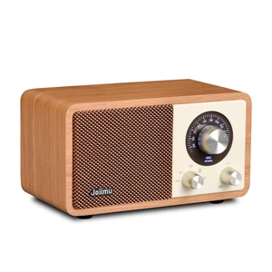 Joiimu Vintage FM Radio Bluetooth Speaker for Home Office Kitchen Decor | Excellent Sound, Good Reception, Compact size, Built in White Noise, Built in 2600mah Rechargeable Battery Joiimu Vintage FM Radio Bluetooth Speaker for Home Office Kitchen Decor | Excellent Sound, Good Reception, Compact size, Built in White Noise, Built in 2600mah Rechargeable Battery