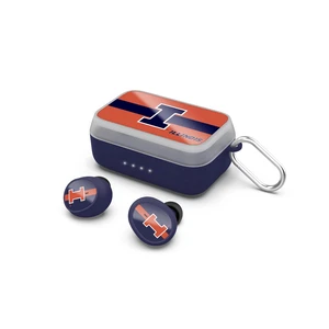 SOAR NCAA Wireless Sport Earbuds: Comfortable Fit & Convenient Charging, Illinois Fighting Illini SOAR NCAA Wireless Sport Earbuds: Comfortable Fit & Convenient Charging, Illinois Fighting Illini